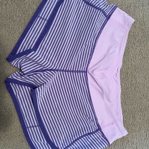 Lululemon Speed Shorts. Great for running!